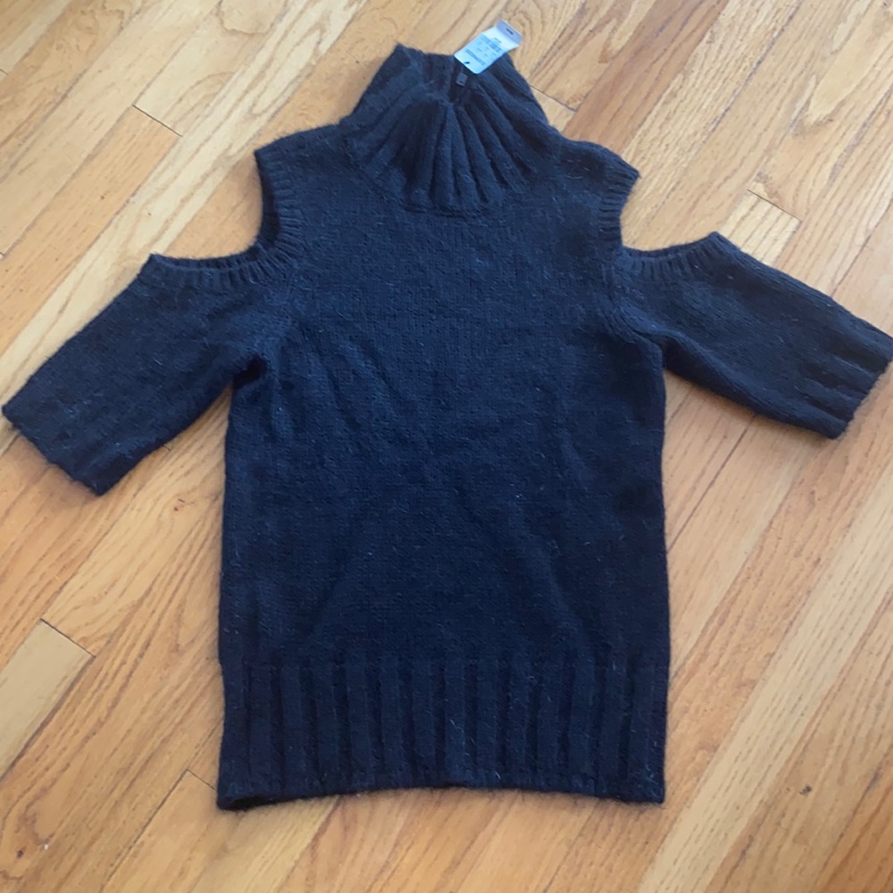 NWT Express Cold Shoulder Sweater